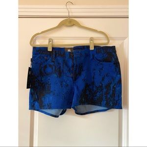 NWT Rock & Republic Size 16 Neon Acid Wash Shorts